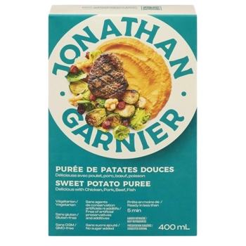 Purée de patates douces