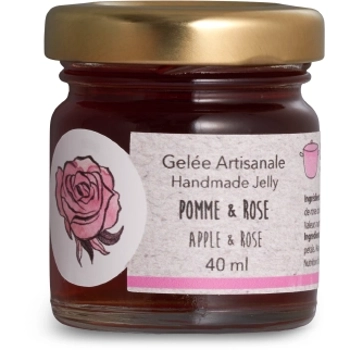 Apple and rose jelly
