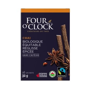 Tisane réglisse épicée biologique équitable