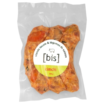 saucisses au kimchi
