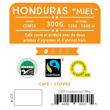 Café Honduras miel