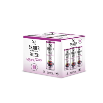 Shaker Seltzer Happy Berry