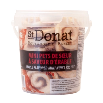 Mini pets de soeur à saveur d'érable.