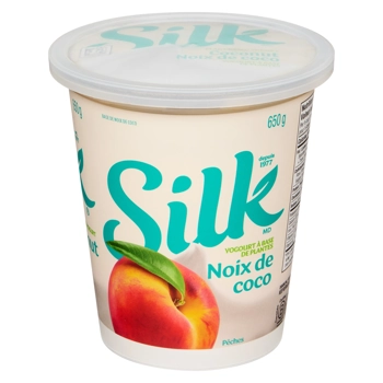 Yogourt à Base de plantes Noix de Coco Pêches