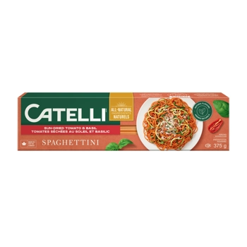 Spaghettini tomates séchées au soleil & basilic Catelli