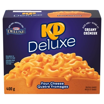 Macaroni et fromage Kraft Dinner Trois fromages, deluxe