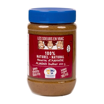100% All natural almond butter