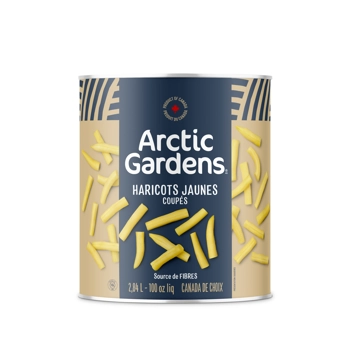 Haricots jaunes coupés