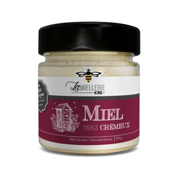 Miel triple crémeux
