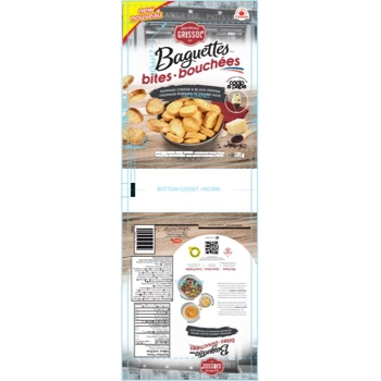 Baguette Bites Romano Cheese & Black Pepper