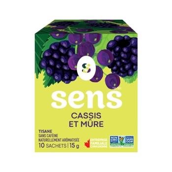 Tisane Cassis et Mûres