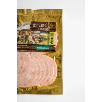 Saucisson de poulet bio