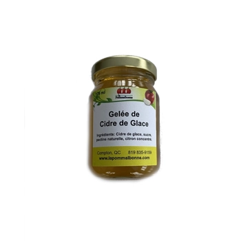 Gelée de cidre de glace.