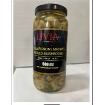 Pickled mushrooms, hot