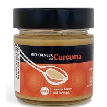 Miel crémeux au curcuma