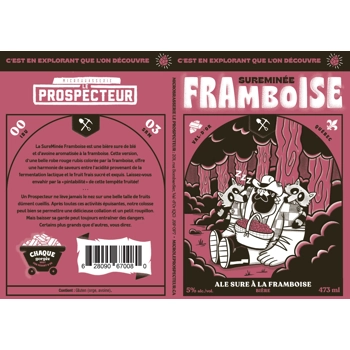 Bière SureMinée Framboise
