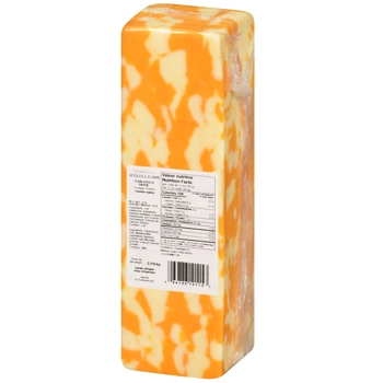 Cheddar St-Guillaume marbré, blocs (HRI)