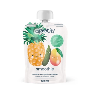 Smoothie Ananas, Mangue, Courgette