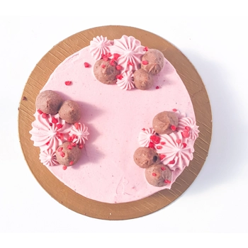 Vegan Chocolate - Raspberry Cake, gluten-free and top 10 allergen-free