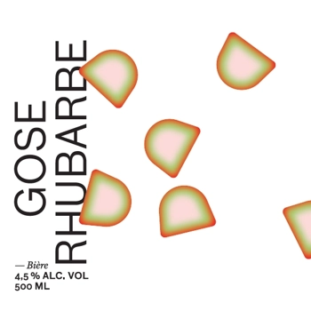 Bière Gose rhubarbe