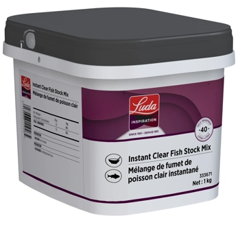 Mélange de fumet de poisson clair instantané