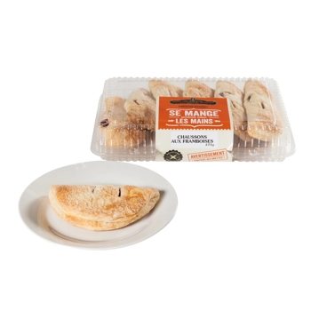 Chaussons aux framboises