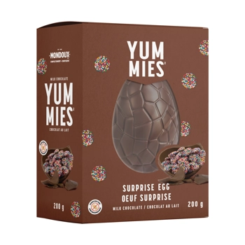 SURPRISE EGG MILK CHOCOLAT WITH YUMMIES