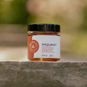 Piquant- miel liquide aux piments habaneros et ghost peppers