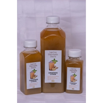 Jus de gingembre sans sucre