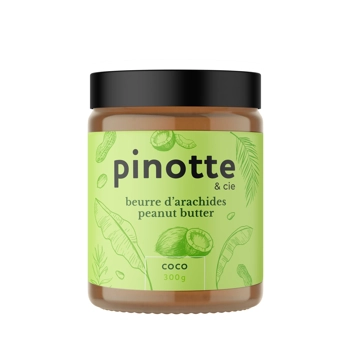 Beurre d'arachides à la noix de coco.