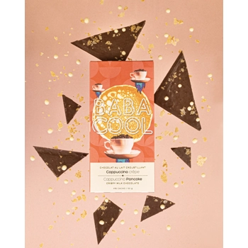 Tablette de chocolat croustillant Cappuccino Crêpe