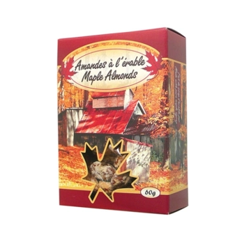 Amandes enrobées à l'érable