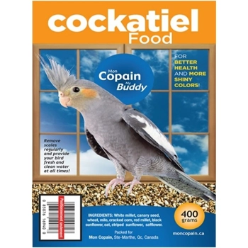 Nourriture pour cockatiel