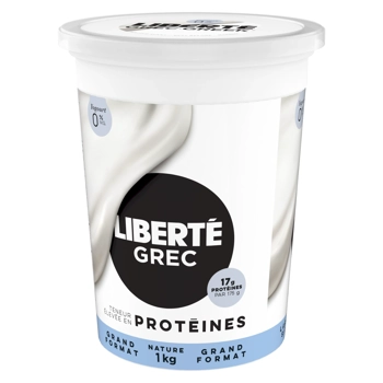 Yogourt Grec 0% Nature 1kg