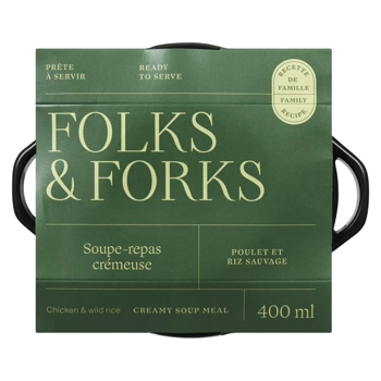 Soupe repas Poulet et Riz Sauvage
