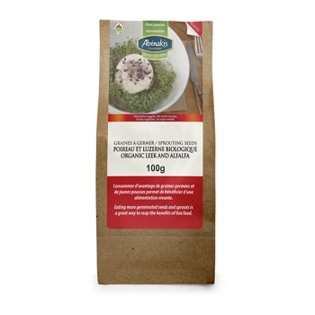 Graines à germer - Poireau & luzerne biologique