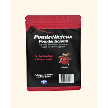 Powdered sugar free beverage mix - Cherry