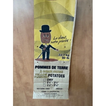 Pommes de terre à chair jaune