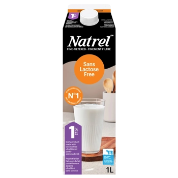 LAIT SANS LACTOSE 1%