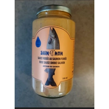 sauce rosée saumon fumé.