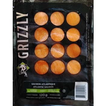 Saumon Atlantique fumé tranché