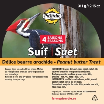 Suif beurre arachide