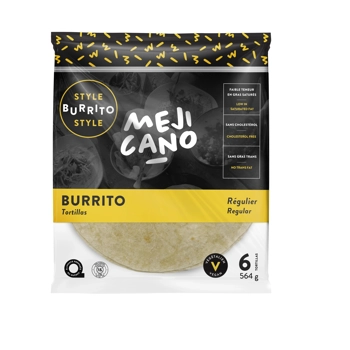 Tortillas régulier 12" - Burrito