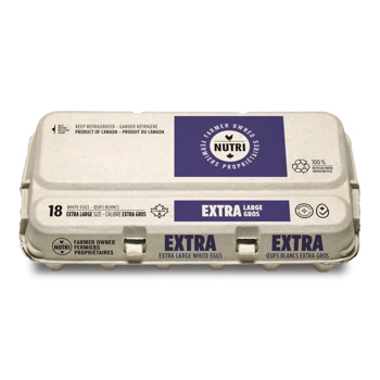 Œuf Nutri 18 Extra Gros Blancs