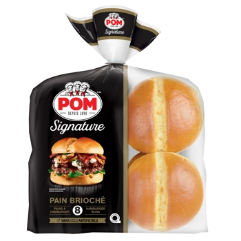 Pains à hamburger briochés Signature POM