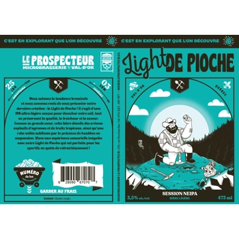 Bière SESSION NEIPA Light de Pioche