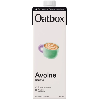 Boisson d'avoine barista