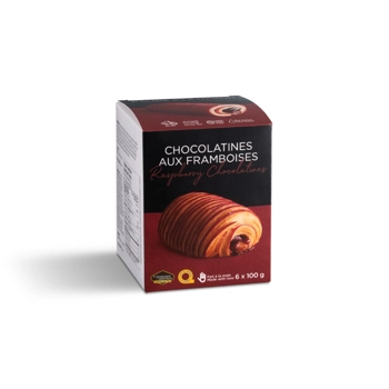 Chocolatines aux framboises