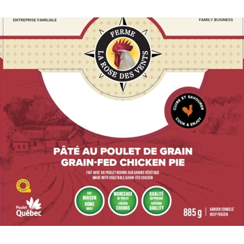 Pâté de poulet de grains
