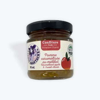 Confiture biologique Pomme caramélisée au mélilot